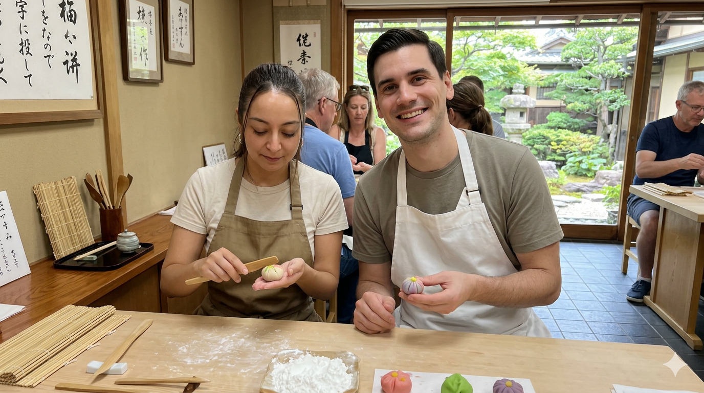 Taller de Wagashi (Dulces Japoneses)