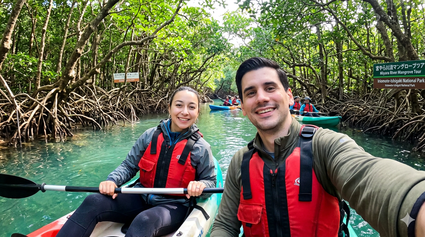 Kayak en Manglares